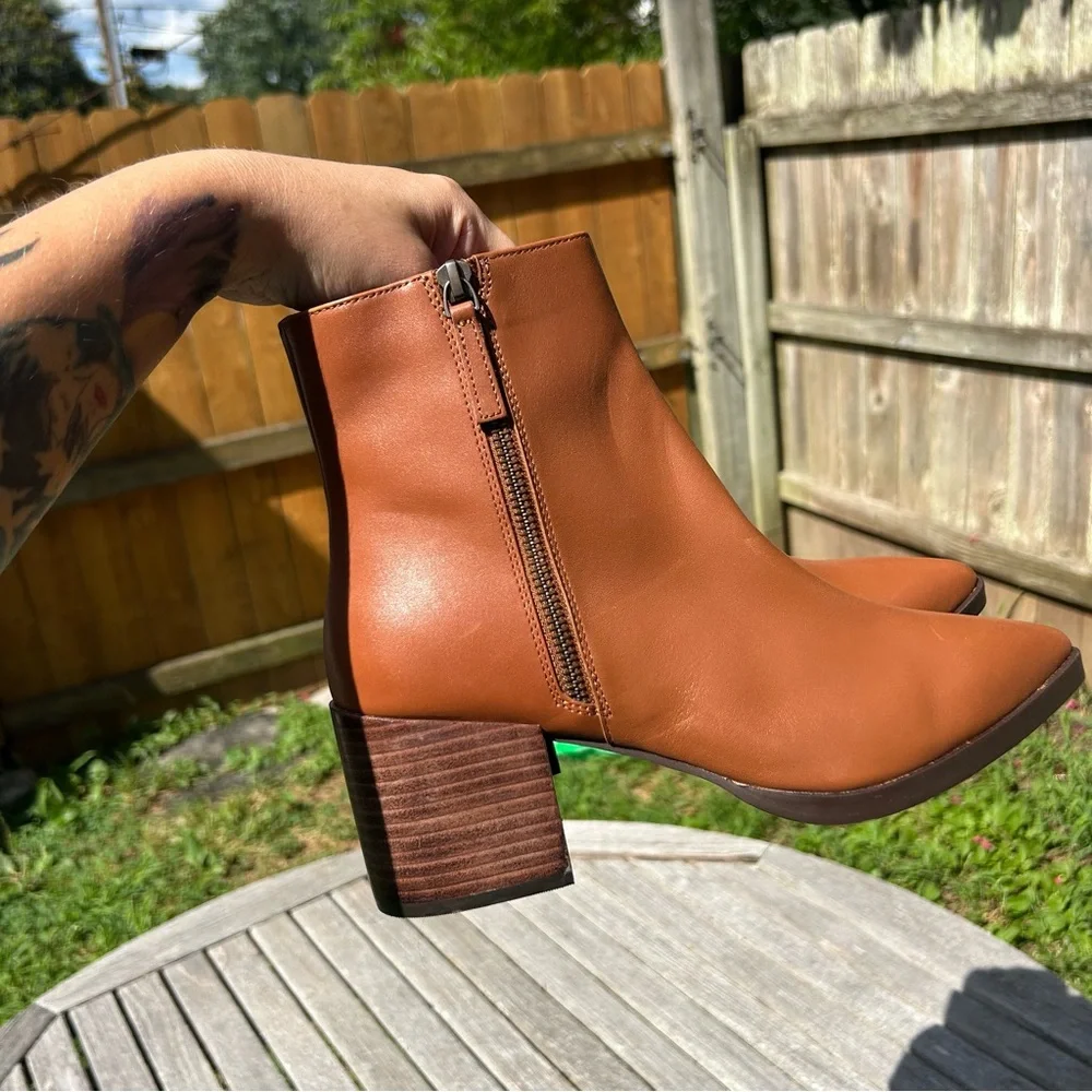 Linea‎ Paolo Viva Leather Bootie size 9 - Picture 8 of 12
